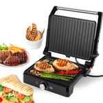 Grill Sandwich Maker Multi-Function Breakfast Machine Easy Clean Healthy Kitchen