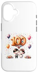 iPhone 16 100 Days of Love Celebration Milestone Couple Keepsake Case