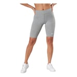 Nike CZ8526-063 W NSW ESSNTL Bike Short LBR MR Leggings Womens dk Grey Heather/(White) M