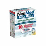 NeilMed Sinus Rinse Premixed Refill Packets 100 Each