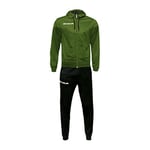 givova TR029, unisexe adulte, vert militaire - noir, L, Homme, Verde Militare-Nero, XL