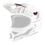 O'NEAL | Pièces détachées casque de motocross | Moto Enduro | Visière de remplacement casque 3SRS Riff 2.0 | Visière casque 3SRS Riff 2.0 | Adulte | Blanc Bleu | Taille unique