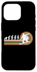 Coque pour iPhone 16 Pro Retro Snowboard Evolution Bottes de Snowboard Sports Lovers