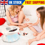 Hot & Cold Air Nail Dryer Warm-Cool Nail Polis Drying Fan Manicure White 400w