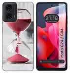 Housse En Silicone Pour Motorola Moto G04 / G24 Design Montre Dessins