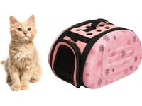 Victoria Fashion Transportväska För Hund Katt Rosa 35X20 Ag644s