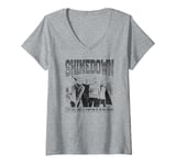 Womens Shinedown Being Human V-Neck T-Shirt