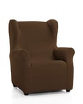 Martina Home Tunez Housse élastique pour Fauteuil à Oreilles - Marron