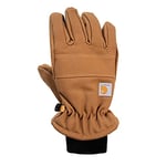 Carhartt womens Insulated Duck/Synthetic Leather Knit Cuff Glove