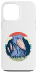 Coque pour iPhone 13 Pro Max Cigogne Shoebill oiseau nature composition force faune