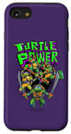 Coque pour iPhone SE (2020) / 7 / 8 Teenage Mutant Ninja Turtles: Mutant Mayhem Retro Group