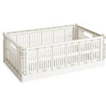 Colour Crate Boks L 34,5x53 cm, Off-white, Off-White