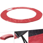 AREBOS Coussin de Protection pour Trampoline de Remplacement 183 cm Rouge