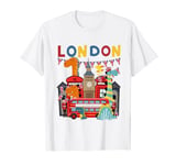 London Souvenirs Dinosaur Idea Kids & British Memorabilia T-Shirt