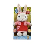 Peter Rabbit Talking Lily Bobtail Soft Plush - Brand New