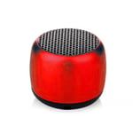 Petit haut-parleur Bluetooth sans fil Mini subwoofer de téléphone portable audio portable extérieur, rouge