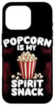 Coque pour iPhone 16 Pro Popcorn is My Spirit Snack Popcorn