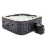 SPA Carre Bulles Ardoise 6 Places - Intex