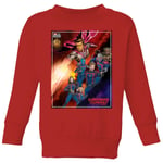 Guardians of the Galaxy Adam Warlock Comic Kids' Sweatshirt - Red - 3-4 Years