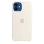 iPhone 12 | 12 Pro Silicone Case with MagSafe — White