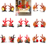 Christmas Hair Clips Fashion Deer Hairbands Trinket Antlers Fair B