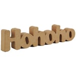 Country Love Crafts 3D Word Hohoho Papier Mache