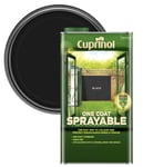 CUPRINOL SPRAY FENCE TREATMENT BLACK 5L