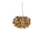 Kartell - Bloom S2 Suspension 9263, Metal, Incl. 3xLED 4,5W G9 - Pendellampor - Ferruccio Laviani - Koppar,Guld