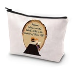 FEELMEM Evil Queen Gift Mirror Who’s The Fairest of Them All Makeup Bag Movie Inspired Zipper Bag Villain Queen Gift