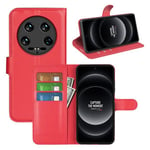 Xiaomi 14 Ultra      Pu Wallet Case    [Red]