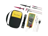 Fluke 3947719-Iso Hånd-Multimeter Kalibreret (Iso) Digital Cat Iii 1000 V, Cat Iv 600 V Visning (Counts): 6000