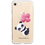 Coque Iphone 7 et 8 panda ballon