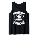 Honkus Ponkus Funny Duck Witch Halloween Magic Tank Top