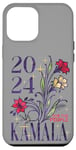 iPhone 12 Pro Max Cute Kamala 2024 Flowers Purple Gold Red For the People Case