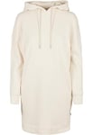 Urban Classics Women's Ladies Organic Oversized Terry Hoody Dress, Whitesand, 5XL