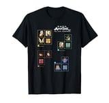 Avatar: The Last Airbender Four Nations Periodic Table T-Shirt