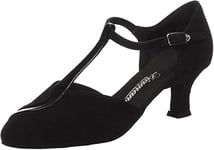 Diamant Chaussures de Danse pour Femme 068-069-008 Salon, Noir, 39 1/3 EU