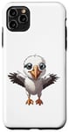 Coque pour iPhone 11 Pro Max Albatros volant amusant pour les amateurs d'oiseaux, cadeau pilote d'observation des oiseaux
