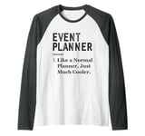 Funny Appreciation Day Professional Event Planner Raglan Baseball Tee