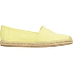 Espadrilles Tommy Hilfiger  embroidered flat espadrille yellow tulip