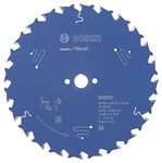 Bosch 2608644035 EXWOH 24 Tooth Top Precision Circular Saw Blade, 0 V, Blue