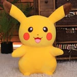 Stor Pikachu Plyschdjur 65cm Anime Squirtle Pikachu Psyduck Cartoon Kudde Dockor Barn x B Pikachu 42cm