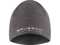 Brubeck Hm10180 Unisex Mössa I Ull Med Dubbla Lager Extreme Wool Stål S/M