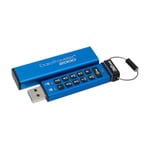 Kingston Technology Datatraveler 2000 32GB USB-Nøgle USB Type-A 3.2 Gen 1 (3.1 Gen 1), blå