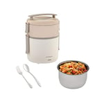 Wintem Lunchy Box chauffe-plat en acier inoxydable (maison et voiture)