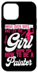 iPhone 12 mini House Painter Decorator Female Painter Girl Move Over Boys Case