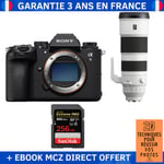 Sony A9 III + FE 200-600mm f/5.6-6.3 G OSS + 1 SanDisk 256GB Extreme PRO UHS-II SDXC 300 MB/s + Ebook '20 Techniques pour Réussir vos Photos' - Appareil Photo Professionnel