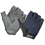 GripGrab Expert RC Max Padded Short Finger Summer Gloves - Navy Blue / XSmall