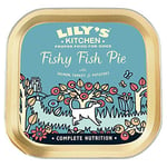 Lily's Kitchen Fishy Fish Pie - Complete Natural Adult Dog Food Wet (10 x 150g Trays)