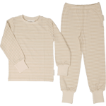 Geggamoja Tvådelad Pyjamas Bambu Classic Beige